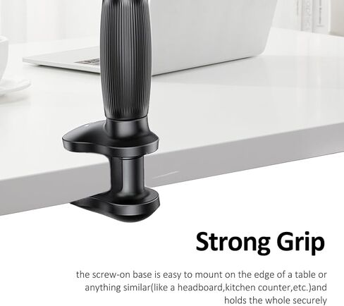 Phone Holder Stand for Bed or Desk,Gooseneck Adjustable Phone Gooseneck Mount Bedside,Table Compatible with iPhone 15 Pro Max 14 13 12 11 X Series/Samsung S23 or Other 4"-7" Devices in Saudi Arabia