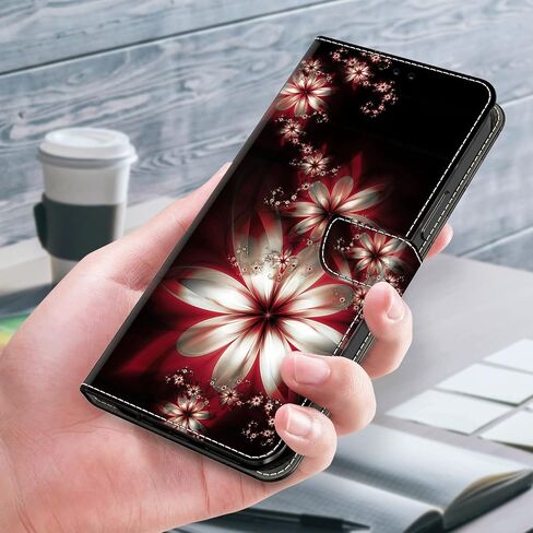 Case for Samsung Galaxy S20,Samsung Galaxy S20 Phone Case Wallet,Flip Folio PU Leather Protective Cover with Card Holder for Samsung Galaxy S20 - Dream Flower in Saudi Arabia