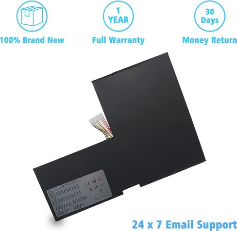 BTY-M6F Laptop Battery Compatible with MSI GS60 2PC 2PE 2PL 2QD 2QC 2QE 6QC 6QE PX60 Series MS-16H2 11.4V 52.89Wh 3-Cell in Saudi Arabia