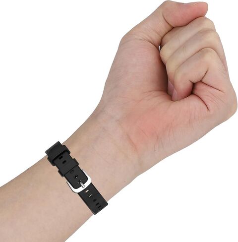 حزام لساعة Garmin lily 2، حزام ساعة بديل من السيليكون الناعم لـ Garmin lily 2 (بدون متتبع) in Kuwait