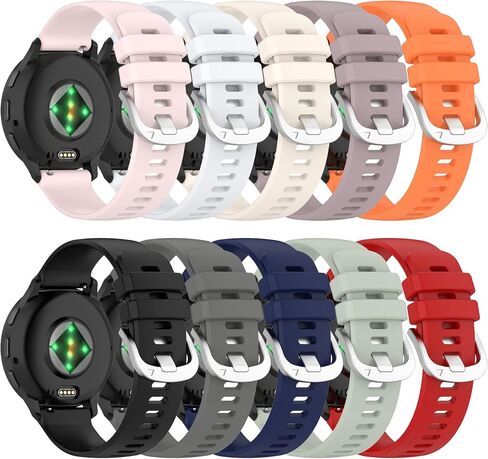 Band for Garmin Venu 3, Soft Silicone Replacement Watch Band for Garmin Venu 3 / Venu 2 / Vivoactive 4 / Vivomove HR Premium Style (No Tracker, Replacement Bands Only) in Saudi Arabia