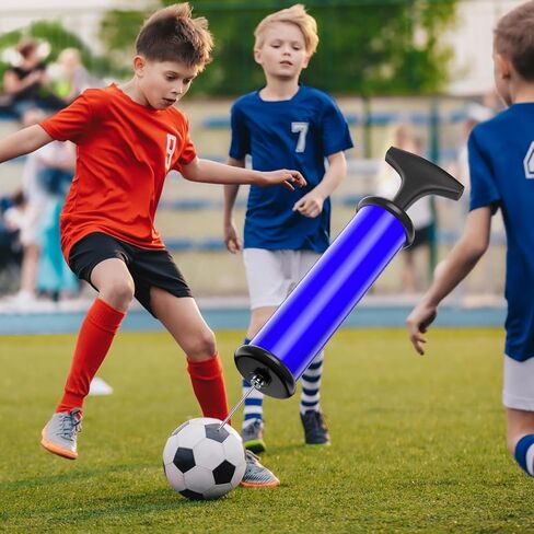Motorenbau Ball Pump,Sports Ball Pump with 5 Needles, Nozzle,Extension Hose,Carry Bag,Push & Pull Inflator System,Perfect for Volleyball,Basketball,Football,Soccer,Swim Inflatables,Water Polo,Black in Saudi Arabia