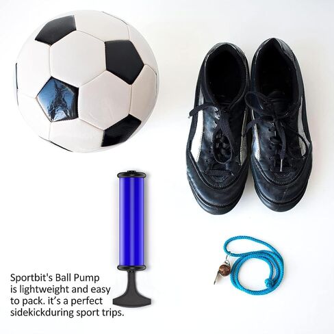 Motorenbau Ball Pump,Sports Ball Pump with 5 Needles, Nozzle,Extension Hose,Carry Bag,Push & Pull Inflator System,Perfect for Volleyball,Basketball,Football,Soccer,Swim Inflatables,Water Polo,Black in Saudi Arabia