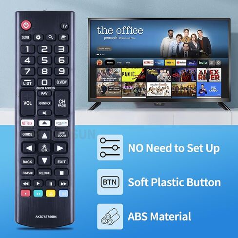 Universal Remote Control for LG Smart TV Remote AKB73655806， Replacement Remote Control for LG LCD LED TV AKB73655806 in Saudi Arabia
