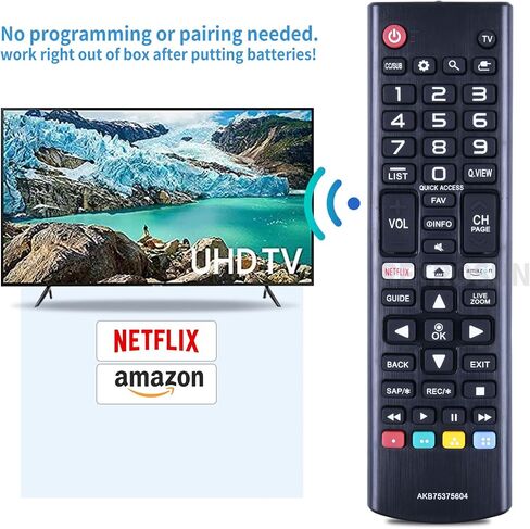 Universal Remote Control for LG Smart TV Remote AKB73655806， Replacement Remote Control for LG LCD LED TV AKB73655806 in Saudi Arabia
