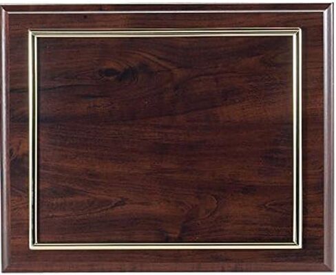 حامل إطار شهادة مقاس 8.5 × 11، شاشة عرض لوحة حائطية منزلقة، إطار مقاس 10-1/3 × 13 بوصة، خشب الجوز مع حدود ذهبية in Kuwait