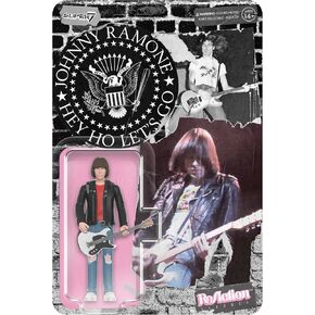 Super7 The Ramones Johnny Ramone Reaction Figure 3.75 Inch
