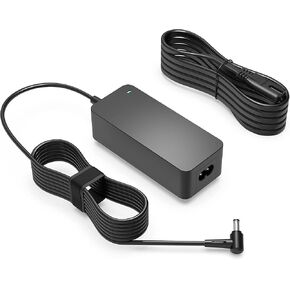 UL Listed Superer AC Charger Compatible with Toshiba Satellite C75 C75D C70D C75D-B7260 C75D-B7320 C75D-B7100 C75D-B7230 C75D-B7304 C75-C7130 Laptop Adapter Power Supply with Extra Cord