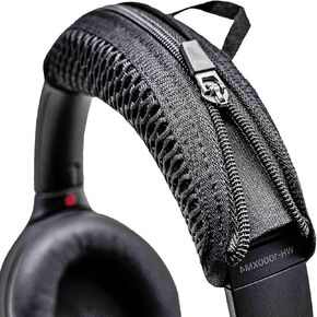 WH 1000XM4 Protective Headband Cover Compatible with WH-1000XM4, WH-1000XM3, WH-1000XM2, WH-H910N, WH-XB910N I Washable Breathable Mesh Fabric (Black)