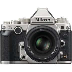 كاميرا نيكون Df 16.2 ميجابكسل CMOS FX-Format Digital SLR (فضي)
