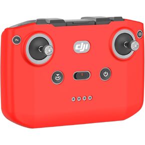 Protective Silicone Cover for DJI RC-N1 Remote Controller Mavic 3/Air 2/2S/Mini 2/Mini 3 PRO Remote Controller Accessories (Red)