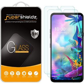 Supershieldz (2 Pack) Designed for LG G8X ThinQ Tempered Glass Screen Protector, (Not Work for The Dual Screen) Anti Scratch, Bubble Free