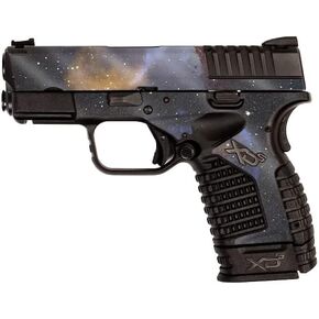 MightySkins Glossy Glitter Skin Compatible with Springfield XDS 3.3 - Centaurus | Protective, Durable High-Gloss Glitter Finish | Easy to Apply, Remove, and Change Styles | Made in The USA