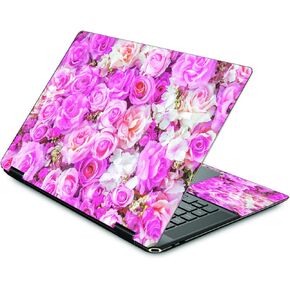 MightySkins Glossy Glitter Skin Compatible with HP Spectre X360 16" (2022) - Bed of Roses | Protective, Durable High-Gloss Glitter Finish | Easy to Apply, Remove, and Change Styles | Made in The USA