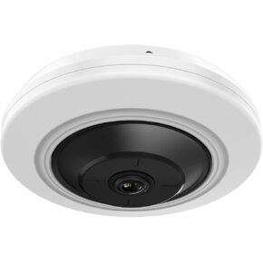 OEM DS-2CD2955G0-ISU 5MP Fisheye PoE IP Camerawith 1.05mm Fixed Lens, 180° Fisheye View, Built-in Mic, Audio/Alarm IO, Micro SD Card(256GB), 26ft Night Vision, Line Crossing and Intrusion Detection