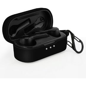 LEFXMOPHY Case Cover for TOZO T9 True Wireless Earbuds, Green Silicone Protective Skin Protector Glow in Dark