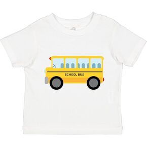 inktastic School Bus Toddler T-Shirt