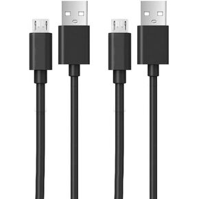 10Ft Micro USB Cable for Charging Fire HD 6 7 8 10 Tablet and Fire HD6 7 8 10 Kids Edition,Kindle Fire HD, HDX 6" 7" 8.9"(Fire 1st-8th Gen),Kindle E-Reader,Paperwhite,Oasis,Voyage,(3rd-10th Gen)-2Pack