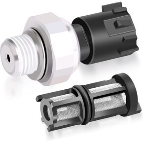 12673134 926041 2134411 Engine Oil Pressure Sensor Switch Sending Unit with Screen Filter Compatible with GM Chevy Avalanche Camaro Express Impala Tahoe GMC Buick Cadillac Hummer Pontiac Saab