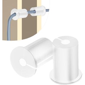 Cable Routing Kit for Starlink, 1-Inch Wall Pass Through for Starlink Dishy Ethernet Cable, Silicone Mounting Kit Hole Feed-Through for Starlink Cable Grommet, Network Cable Wire Holes(2 Pcs)