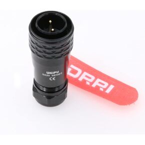 DRRI WEIPU SA2010/S 2Pin Female Aviation Connector for Bluetti AC200p AC200 Power Station(SA2010/S2)