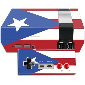 MightySkins Skin Compatible with Nintendo NES Classic Edition wrap Cover Sticker Skins Puerto Rican Flag
