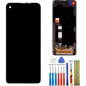 LCD Touch Screen Assembly Compatible with Moto One Action Motorola Moto One Vision LCD Touch Screen Display Assembly with Tools
