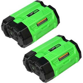 Amityke 2Pack Replacement for EGO 56V 5000mAh Battery Compatible with EGO Battery 56V 5.0Ah Rechargeable Battery for EGO BA2800 BA4200 BA1400