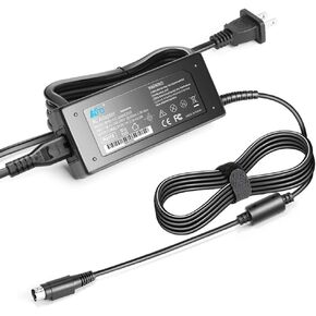 KFD 24V 3-Pin Power Supply for Epson POS Printer Tm-290ii Ps179 PS-180 PS-170 Ps179 Pc-180 Ps-150 M235A Tm-u220p M159a M159b M129C TM-T88IV TM-T88iii TM-T88ii Epson Power Cord Charger Adapter