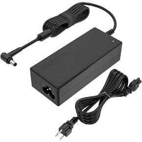 Delippo 120W 20V 6A (19V 6.32A)DC Connetor 6.0mm Laptop AC Adapter for Asus ZenBook UX534F UX534FT Q546FD Q546F k Flip Q546FD Q546FDX q546fd-bi7t14 K570U K570UD Q506f Q536F Q526F 20V 6A Laptop Charger