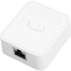 Ethernet Switch 2 Port, Poe 2 Port Network Switch Gigabit Network Switch 2 Port 10/100/1000Mbps 2 in 1 Out 1 in 2 Out PoE Extender Switch RJ45 Network Splitter Adapter