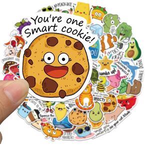 Big Punny Reward Stickers for Kids,Punny Laptop Stickers,Punny Water Bottle Stickers,Big Punny car Stickers,50 pcs