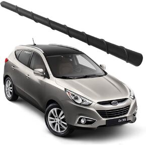 هوائي مطاطي حلزوني مرن لسيارة Hyundai Santa Fe، Hyundai Veracruz (2006-2012)، Hyundai Tucson (2004-2009)، Hyundai Accent (2005-2011)، Hyundai Elantra Touring (2008-2012) استبدال الهوائي