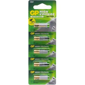 5 X Gp 27A Mn27 12V Alkaline Battery