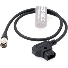 SZRMCC Hirose 4 pin Female to d tap Power Cable for SmallHD DP7 PRO and AC7 OLED Monitor (Straight 4Pin)