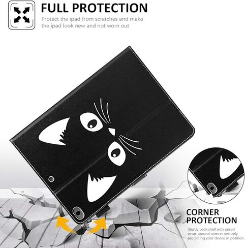 حافظة Dteck لجهاز iPad 9.7 بوصة 2018 2017 / حافظة iPad Air/iPad Air 2، غطاء ذكي من جلد البولي يوريثان مع حامل محفظة للنوم التلقائي لجهاز Apple iPad 6th / 5th Gen، iPad Air 1/2، Beach Live it in Kuwait