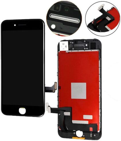 ZTR مع مجموعة أدوات إصلاح لهاتف iPhone 7 Plus 5.5 بوصة شاشة LCD محول رقمي تعمل باللمس مجموعة تجميع كاملة كاملة (أبيض) in Kuwait