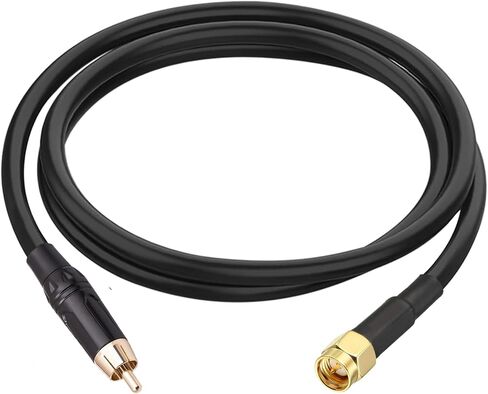 SMA إلى RCA محول SMA أنثى إلى RCA ذكر موصل كابل RG58 تمديد 3 قدم in Kuwait