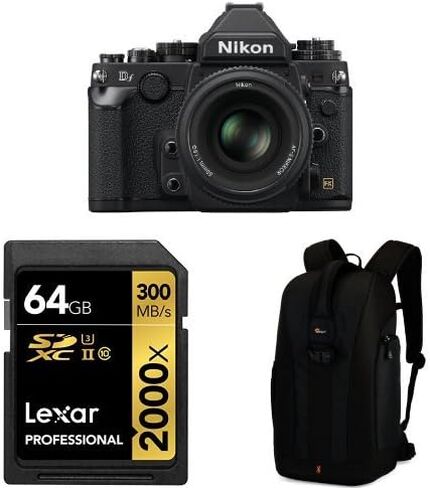 Nikon Df 16.2 MP CMOS FX-Format Digital SLR Camera Body (Silver) in Saudi Arabia