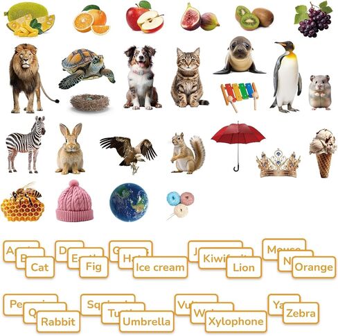 CHEFAN Jungle Animal Felt Board Story Pieces, Flannel Figures Precut Graph Wild Zoo Animals Themed for Preschool Early Learning Storytelling - 24 Pcs in Kuwait