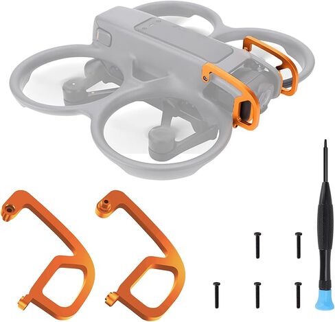ممتص الصدمات الواقي لكاميرا DJI Avata 2، قضيب من سبائك الألومنيوم مضاد للتصادمات، واقي عدسة الكاميرا مضاد للتصادمات، برتقالي in Saudi Arabia