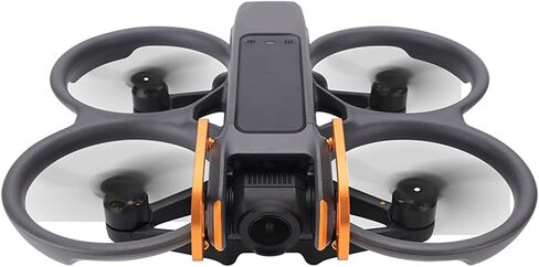 ممتص الصدمات الواقي لكاميرا DJI Avata 2، قضيب من سبائك الألومنيوم مضاد للتصادمات، واقي عدسة الكاميرا مضاد للتصادمات، برتقالي in Saudi Arabia