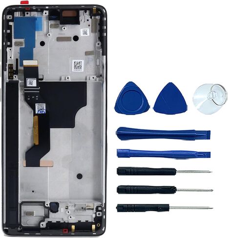 for Motorola Moto G Stylus 5G 2024 XT2419-1 XT2419-2 LCD Display Touch Screen Digitizer Assembly with Frame Replacement Gold 6.7" in Saudi Arabia