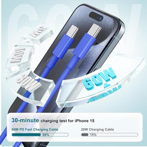 Type C Fast Charger Cable compatible with USBC Device in Saudi Arabia