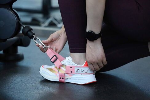 SYL Fitness Glute Workout Kickback Strap – Booty Building and Workout Trainer – Home and Gym Leg Resistance Booty Bands for Cable Machines (Black, Single Pack) in Kuwait