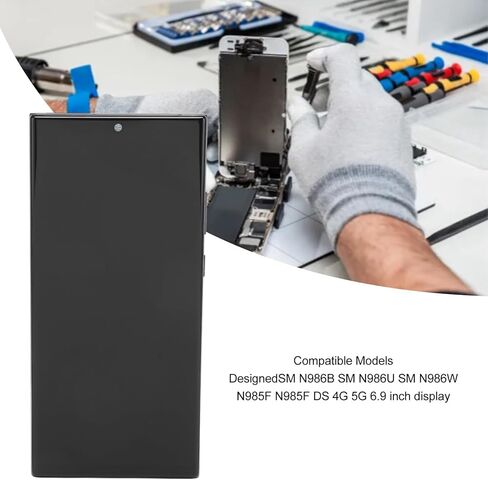 Phone Screen Assembly,6.9 inch Screen OLED LCD Display Screen Assembl,Screen Replacement for Galaxy Note20 Ultra N986B N986U N986W N985F N985F DS (Black) in Saudi Arabia