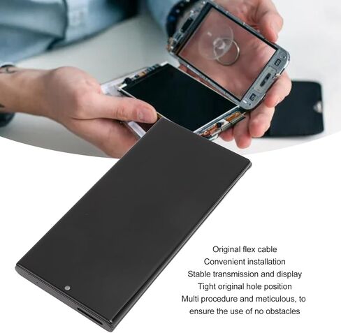 Phone Screen Assembly,6.9 inch Screen OLED LCD Display Screen Assembl,Screen Replacement for Galaxy Note20 Ultra N986B N986U N986W N985F N985F DS (Black) in Saudi Arabia
