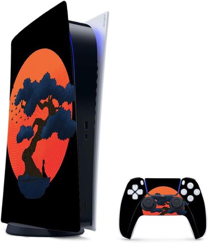 MightySkins Gaming Skin for PS5 / Playstation 5 Digital Edition Bundle - Meditation | Protective Viny wrap | Easy to Apply and Change Style | Made in The USA in Saudi Arabia