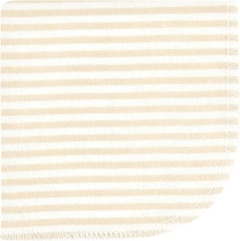 Hudson Baby Unisex Baby Flannel Cotton Washcloths, Cute Farm 10 Pack, One Size in Kuwait