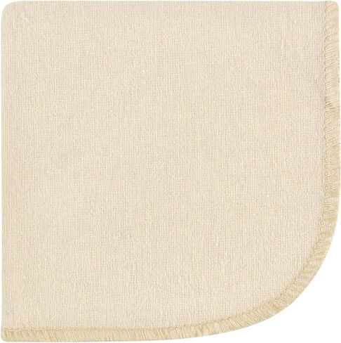 Hudson Baby Unisex Baby Flannel Cotton Washcloths, Cute Farm 10 Pack, One Size in Kuwait